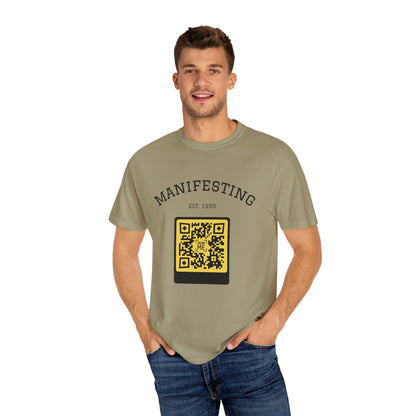 Manifesting Greatness Unisex QR Tee
