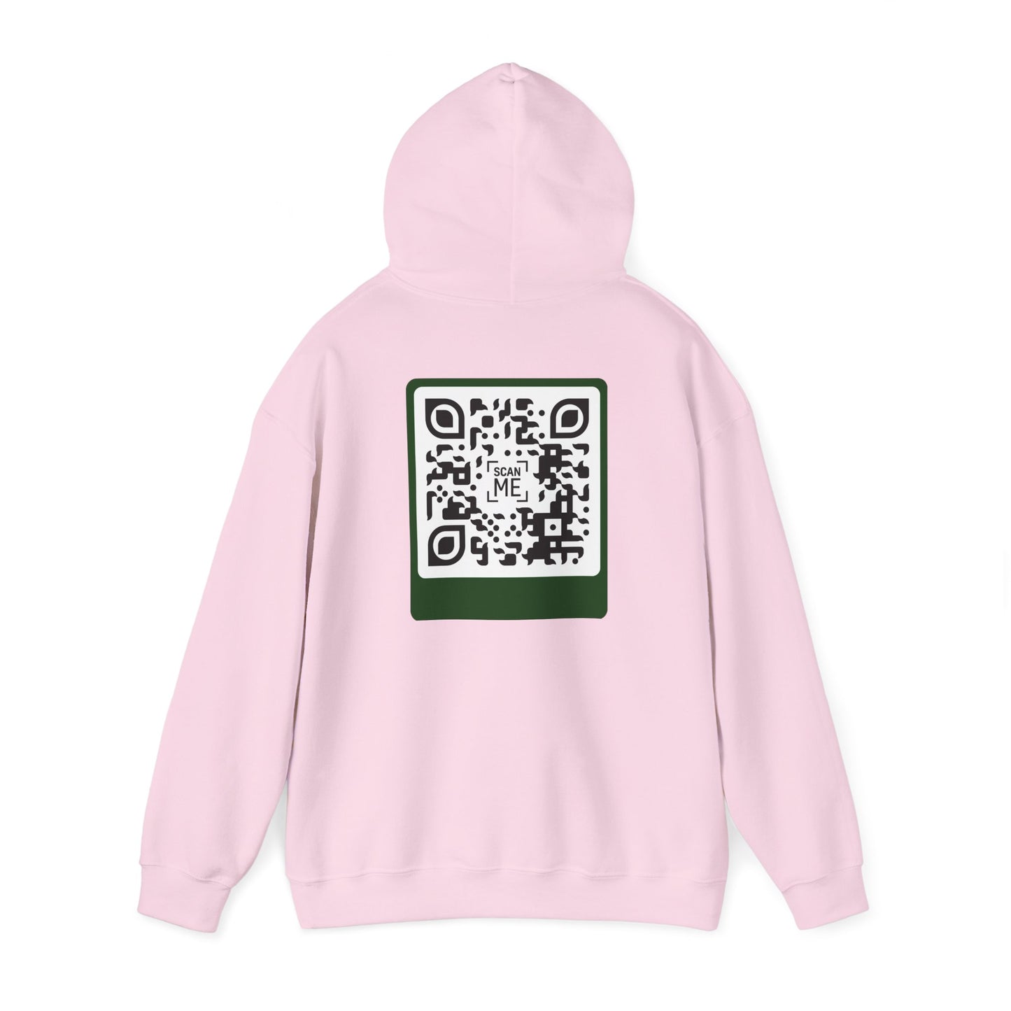 Scannable 'Someone Loves You' QR hoodie