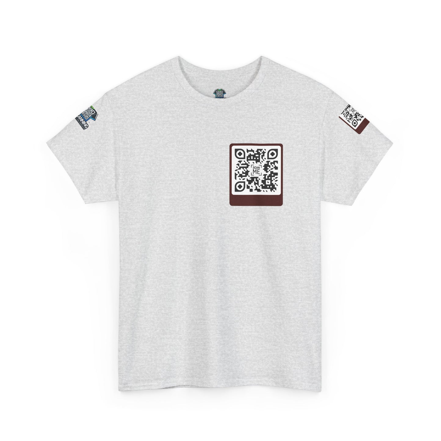 Scannable 'Smile' QR Code Tee