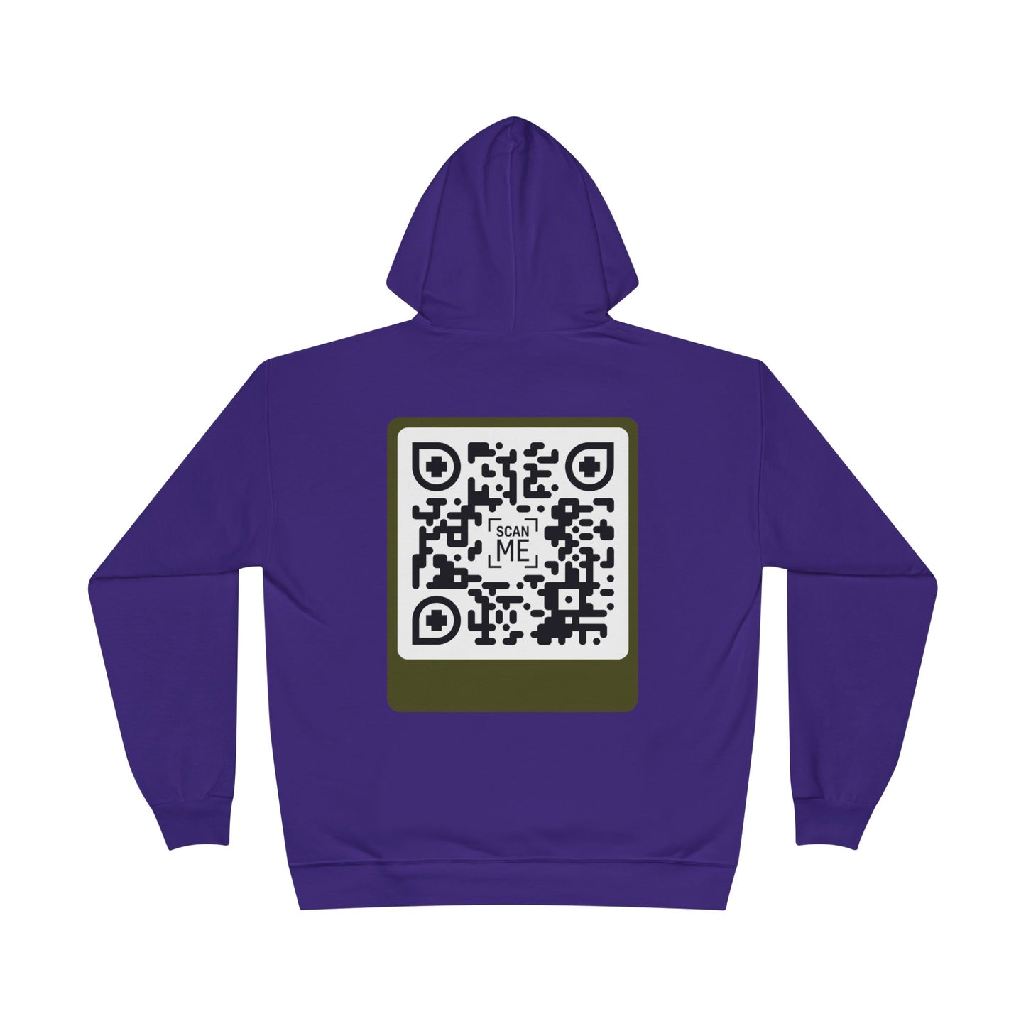 Scannable 'Smile' QR Code Hoodie