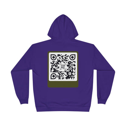 Scannable 'Smile' QR Code Hoodie