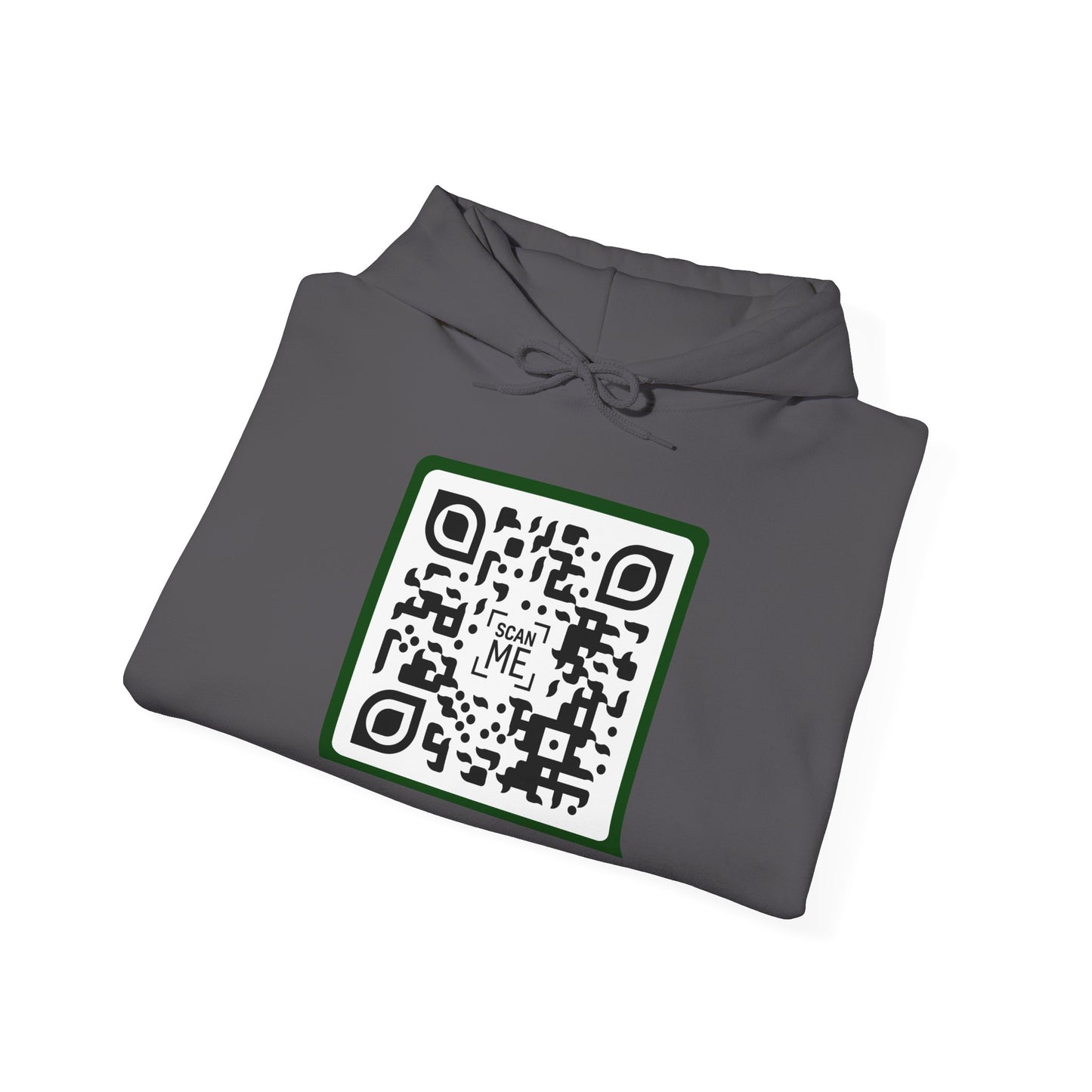 Scannable 'Someone Loves You' QR hoodie