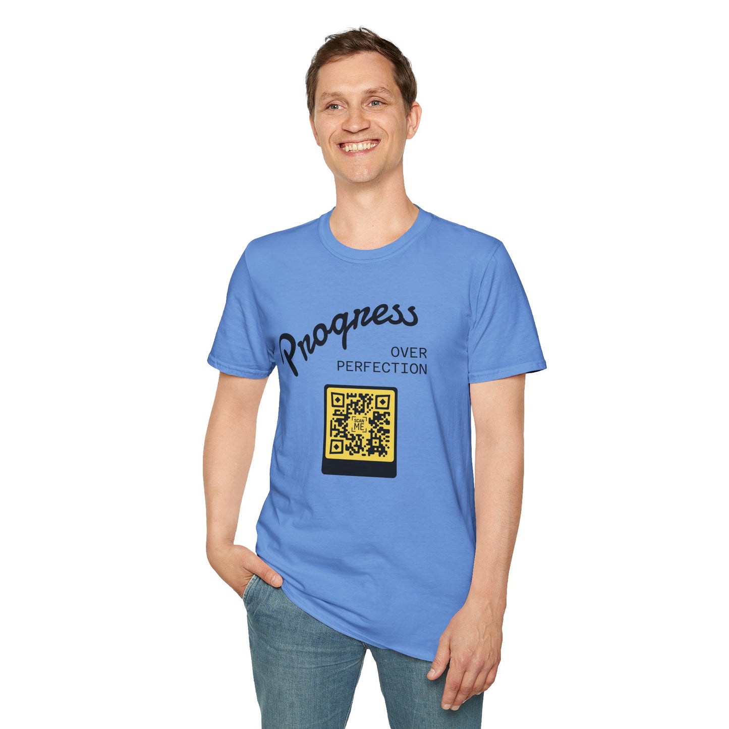 Never Quit Unisex QR Tee