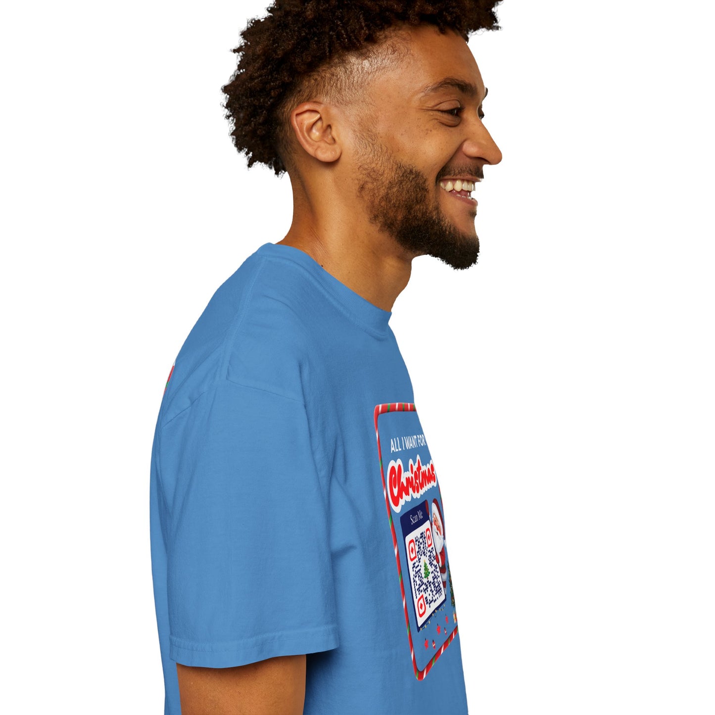 Unisex Christmas Spirit Garment-Dyed Shirt