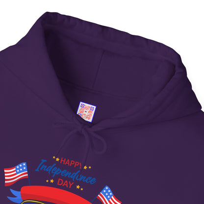 United & Unstoppable – 4th of July QR Hoodie