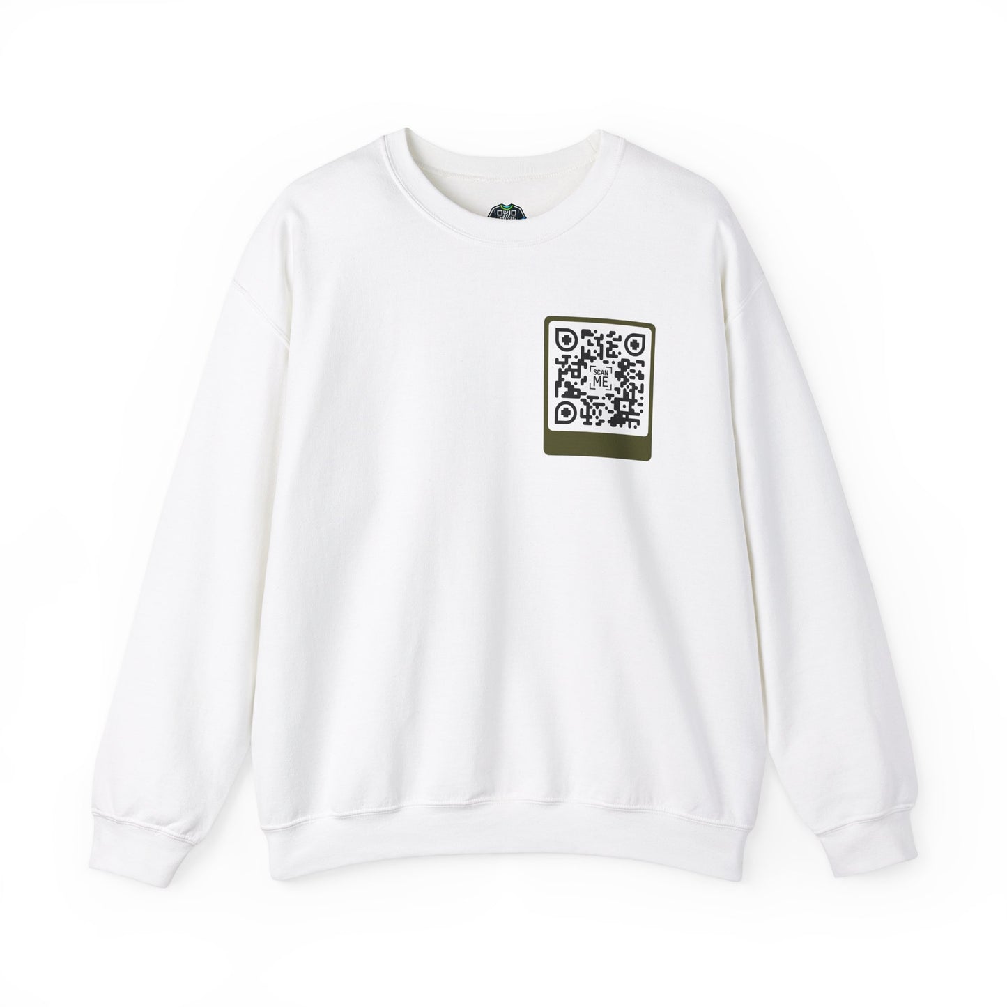 Scannable ‘Spread Love’ QR Sweatshirt