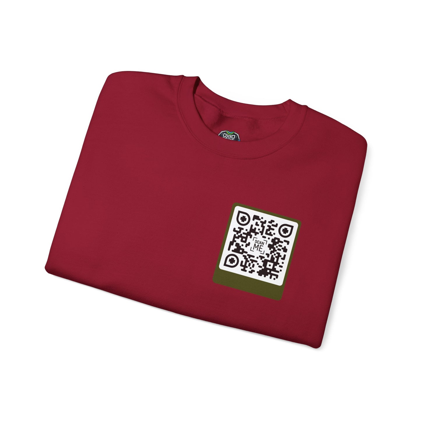 Scannable ‘Spread Love’ QR Sweatshirt