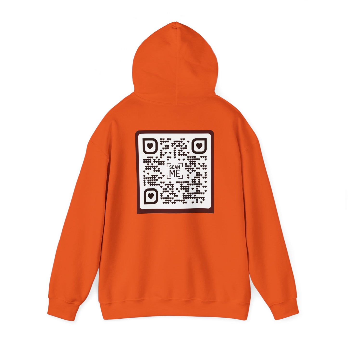 Scannable ‘Spread Love’ QR Hoodie