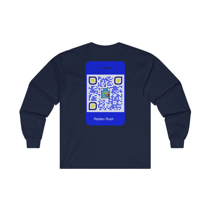 QR Custom "Raiden Rush" Unisex Ultra Cotton Long Sleeve Tee