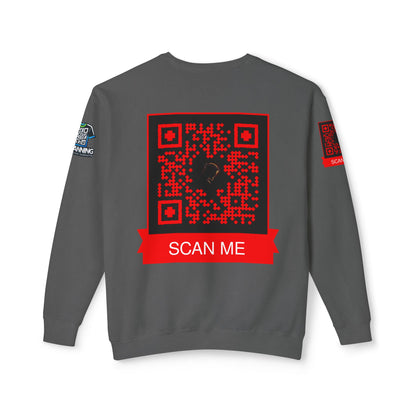 AJ custom Capone/Nore Unisex Lightweight Crewneck Sweatshirt