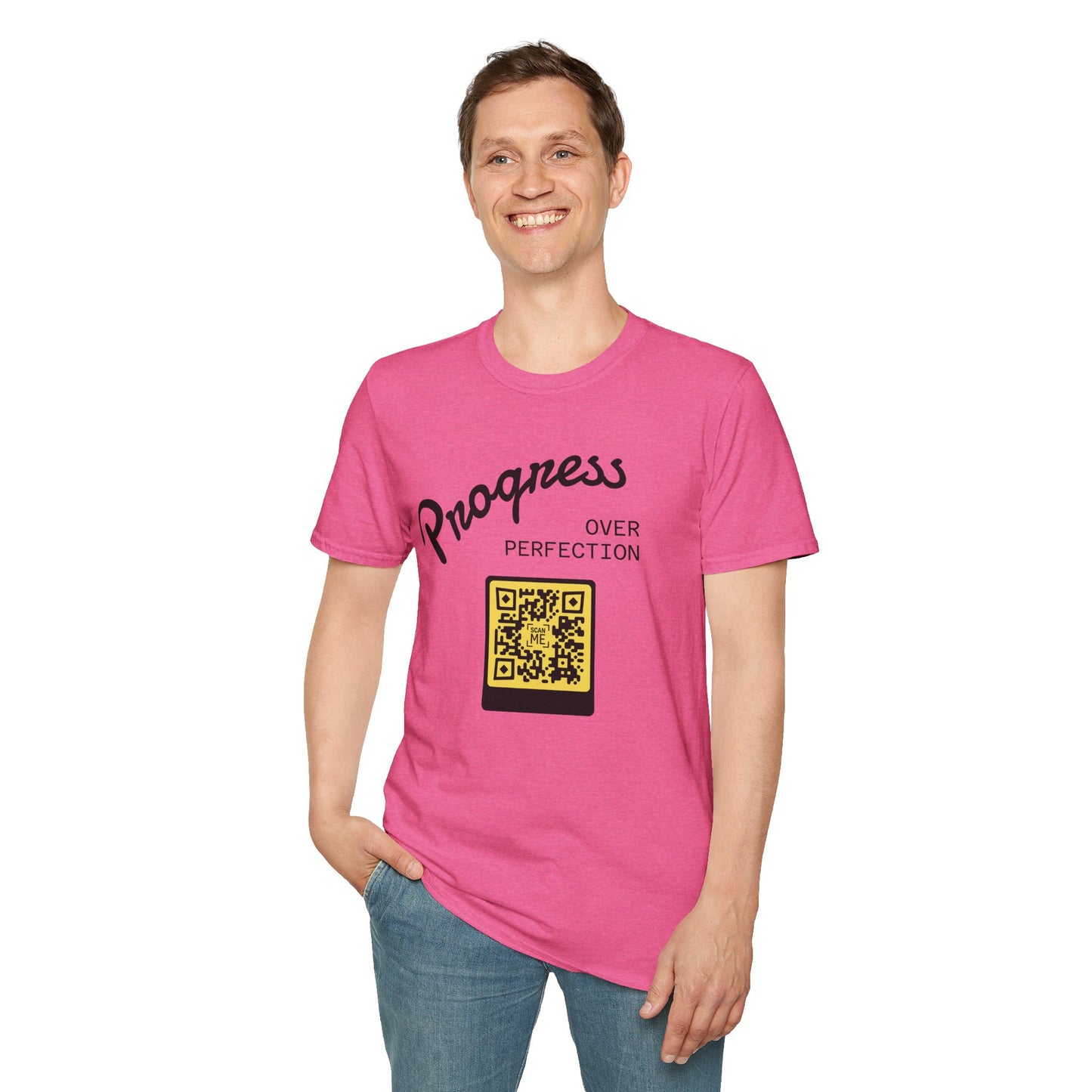Never Quit Unisex QR Tee