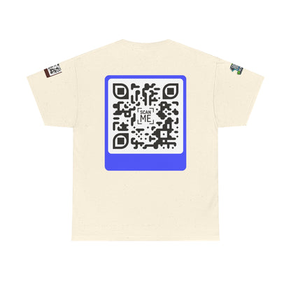 Scannable 'Smile' QR Code Tee