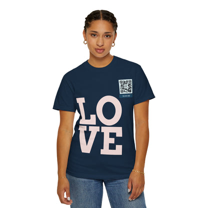 Let Love Lead Unisex Washed Tee