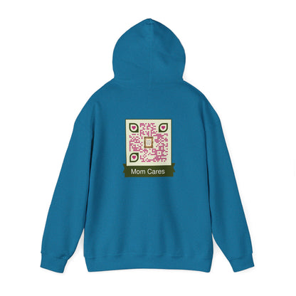 Unisex QR Code Hoodie – Wear Your Love for Mom