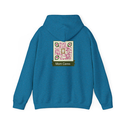 Unisex QR Code Hoodie – Wear Your Love for Mom