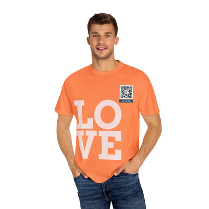 Let Love Lead Unisex Washed Tee