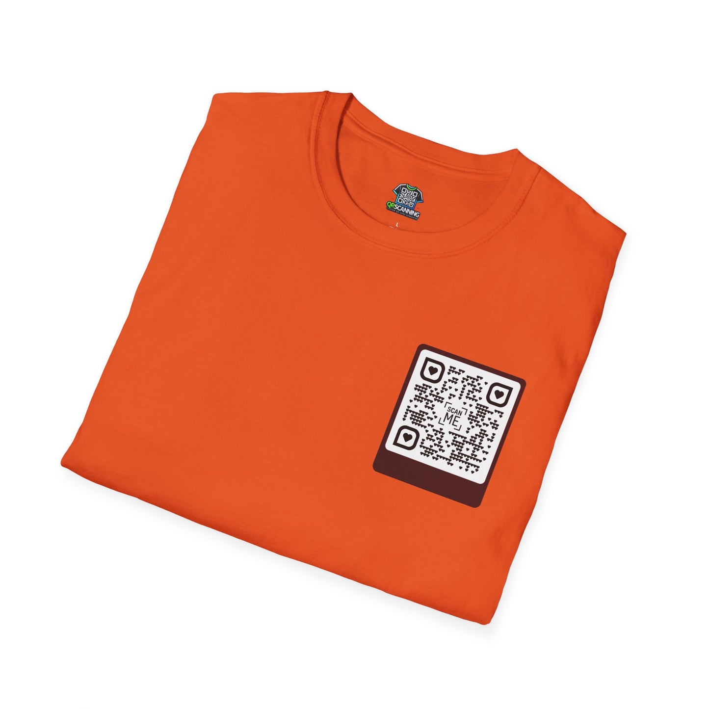 Scannable ‘Spread Love’ QR Code T-shirt