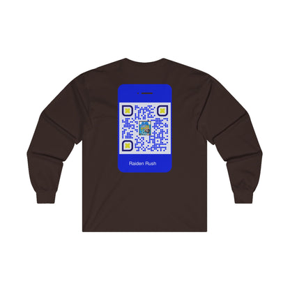 QR Custom "Raiden Rush" Unisex Ultra Cotton Long Sleeve Tee