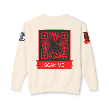 AJ custom Capone/Nore Unisex Lightweight Crewneck Sweatshirt