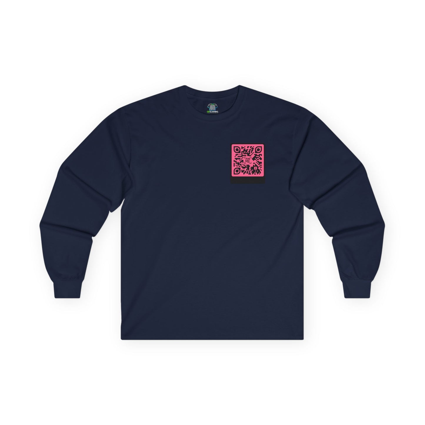 Scannable 'Someone Loves You' QR Long Sleeve Tee