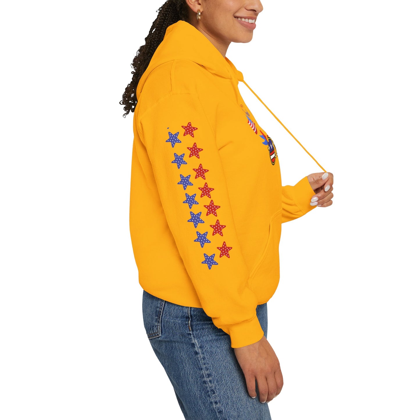 United & Unstoppable – 4th of July QR Hoodie