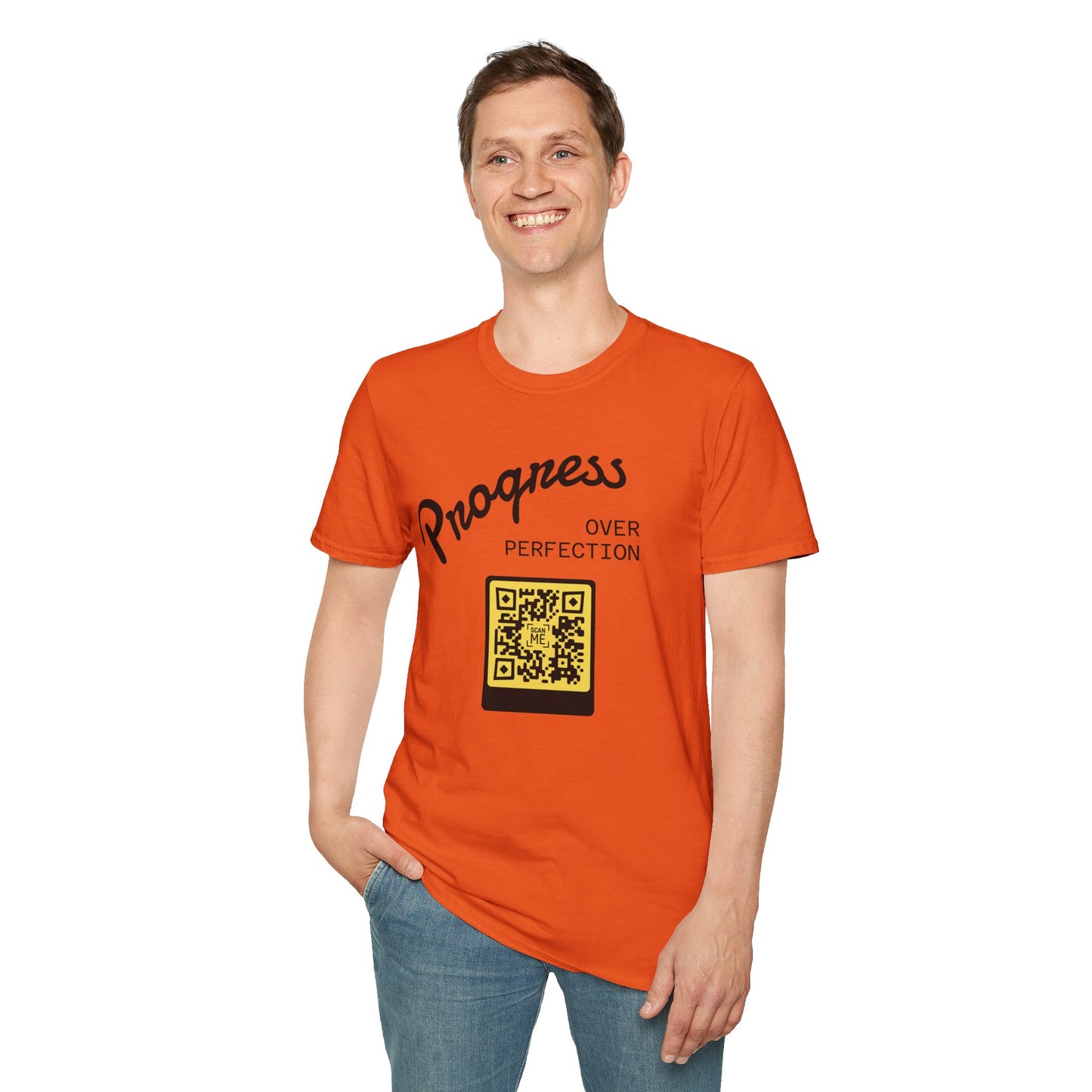 Never Quit Unisex QR Tee