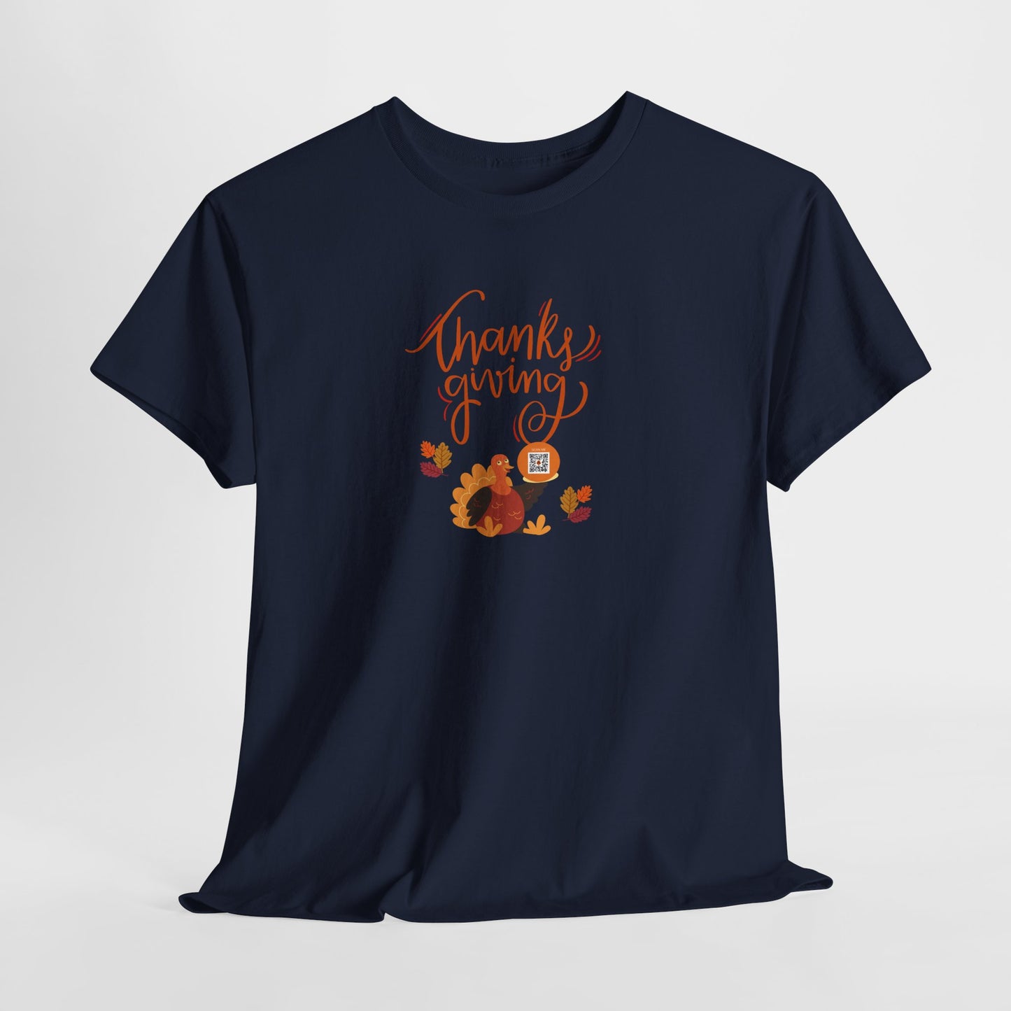 Autumn Gratitude QR Tee