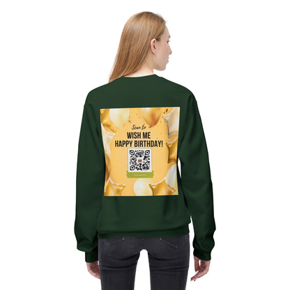 Birthday - Unisex Midweight Softstyle Fleece Crewneck Sweatshirt