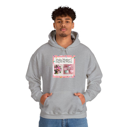 Unisex Hoodie with Custom QR for Mom