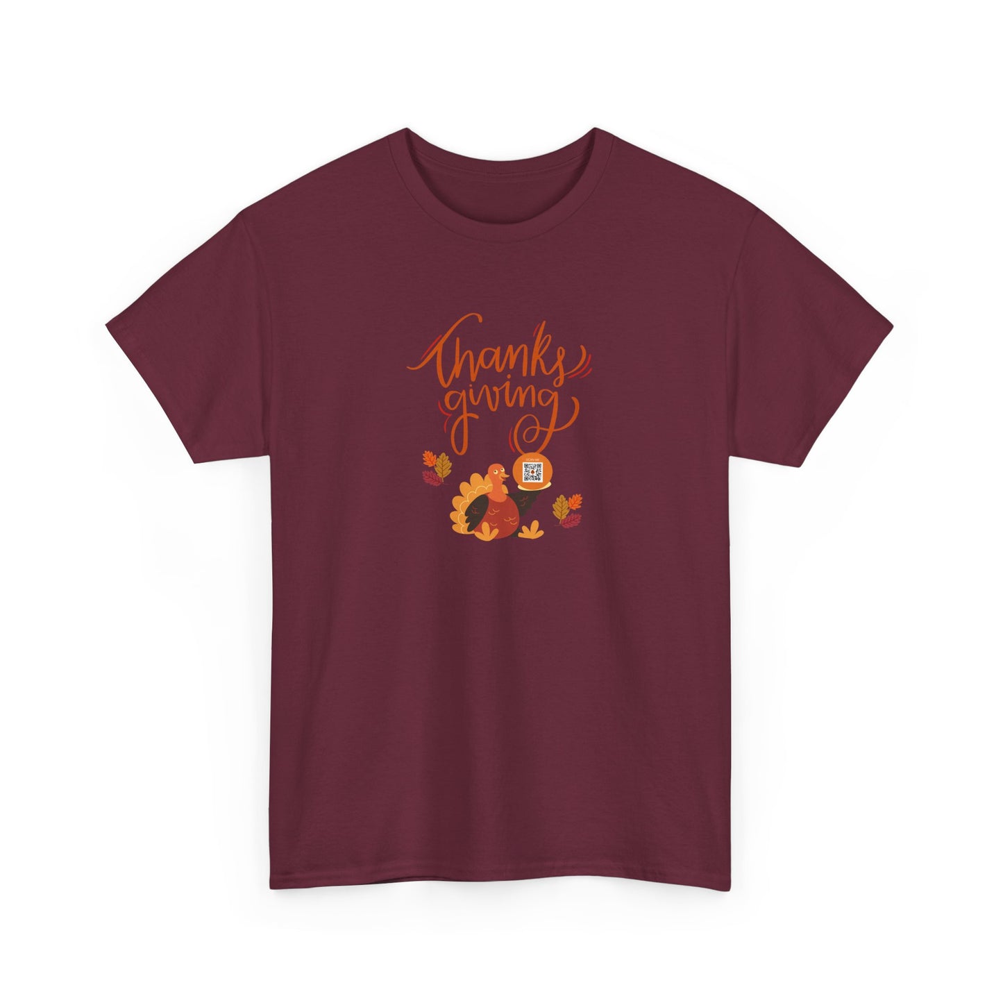 Autumn Gratitude QR Tee