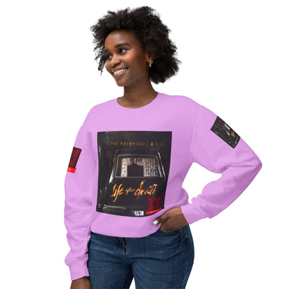 AJ custom BIG Unisex Lightweight Crewneck Sweatshirt