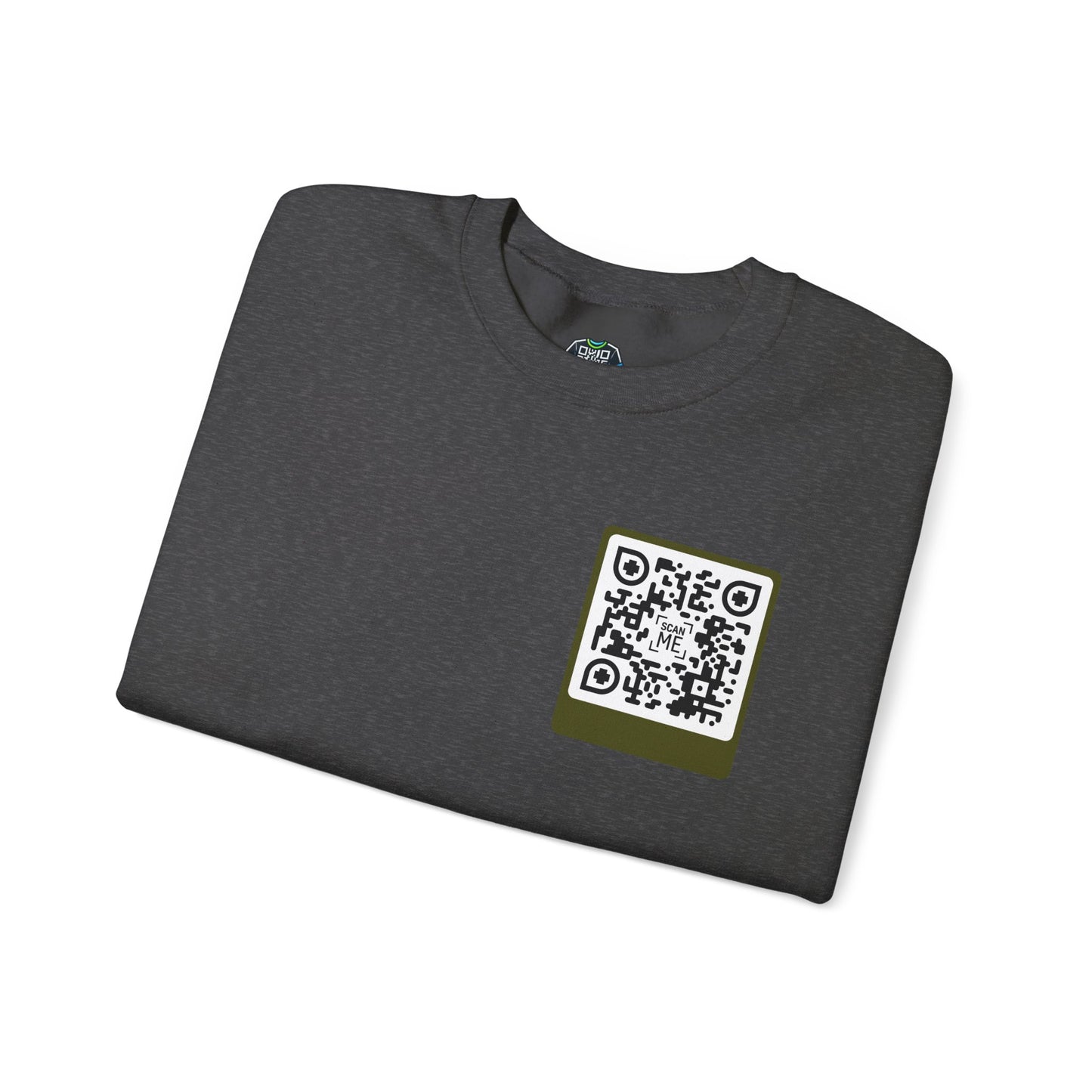 Scannable ‘Spread Love’ QR Sweatshirt