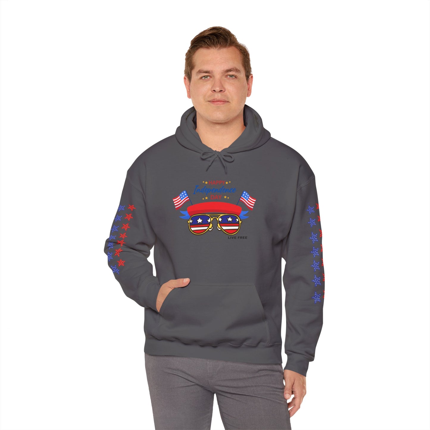 United & Unstoppable – 4th of July QR Hoodie