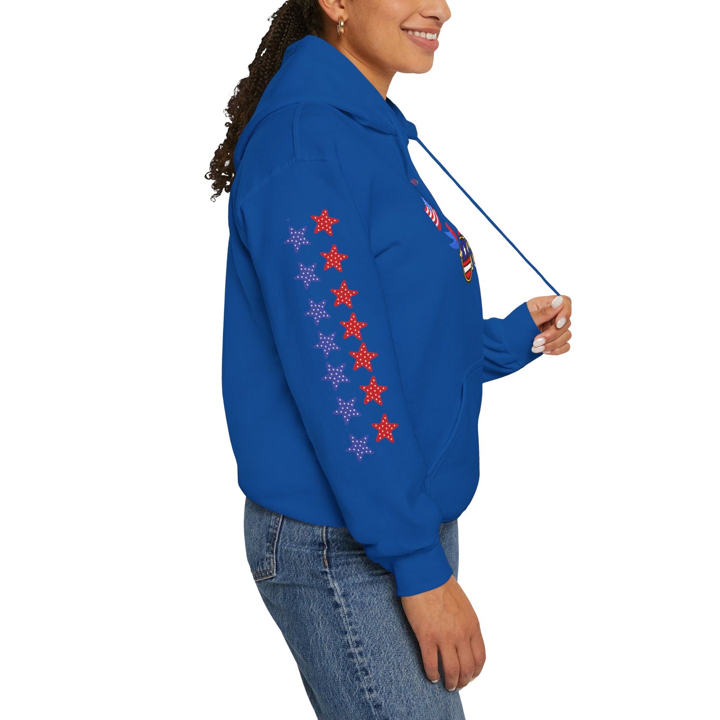 United & Unstoppable – 4th of July QR Hoodie