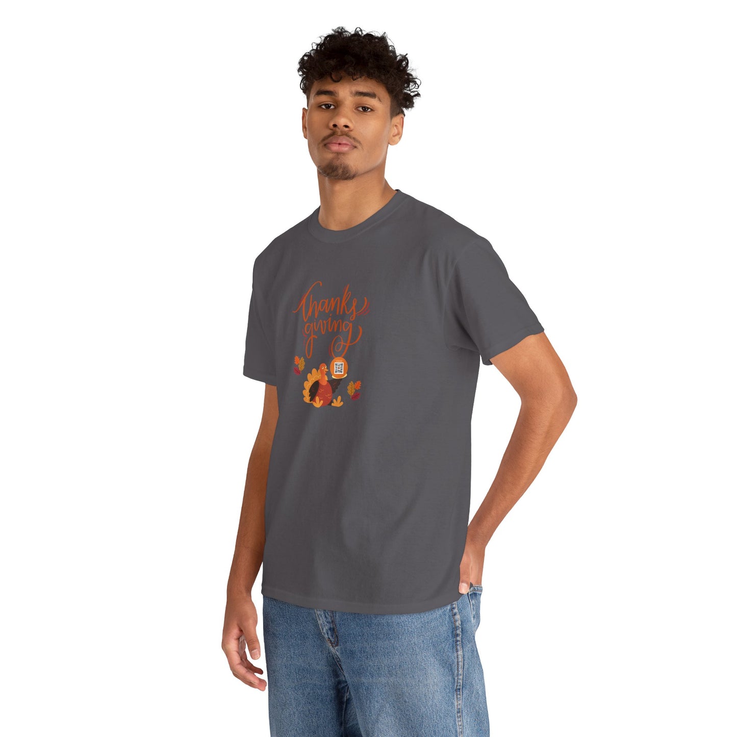 Autumn Gratitude QR Tee