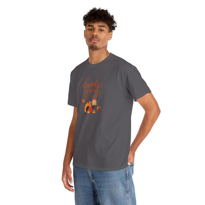 Autumn Gratitude QR Tee