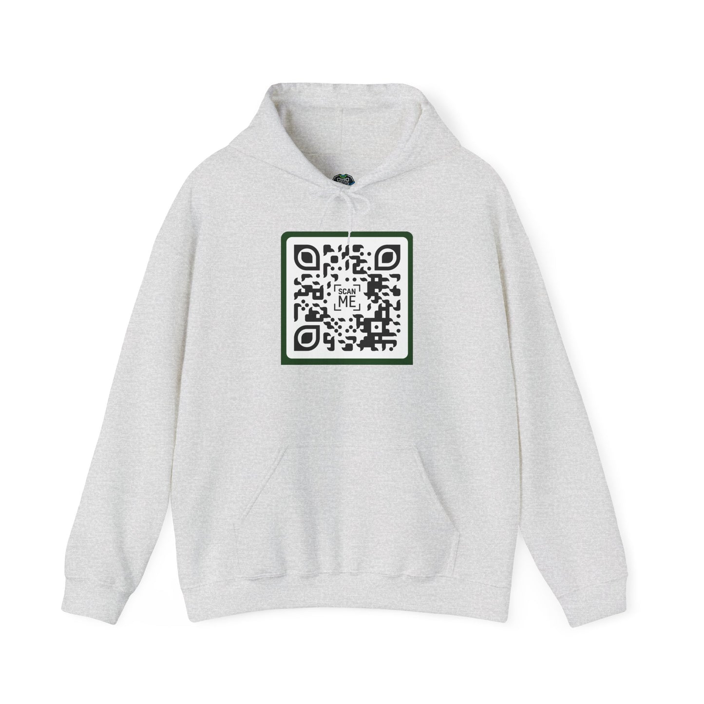 Scannable 'Someone Loves You' QR hoodie