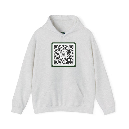 Scannable 'Someone Loves You' QR hoodie