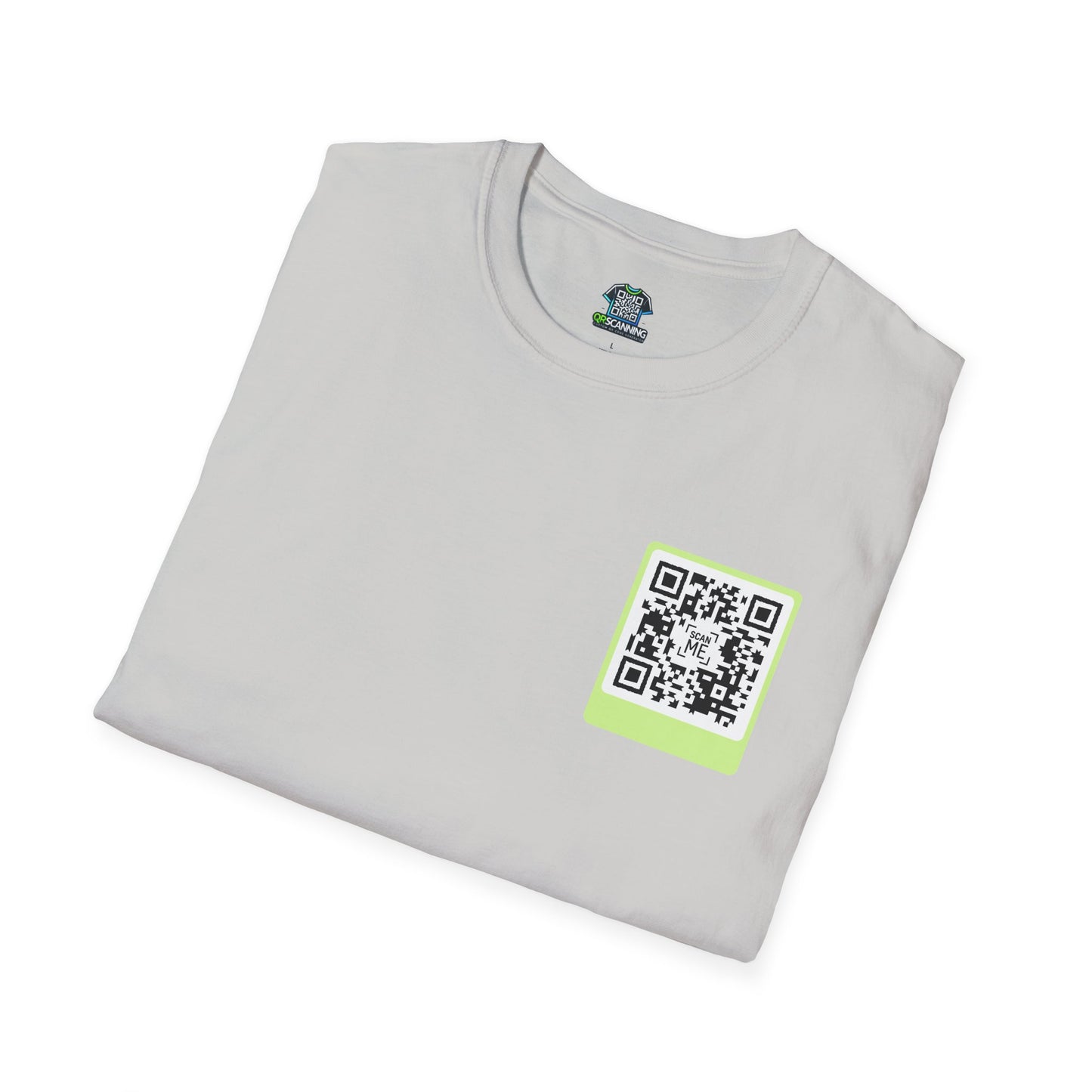 Scannable "Someone Loves You" QR Tee shirt