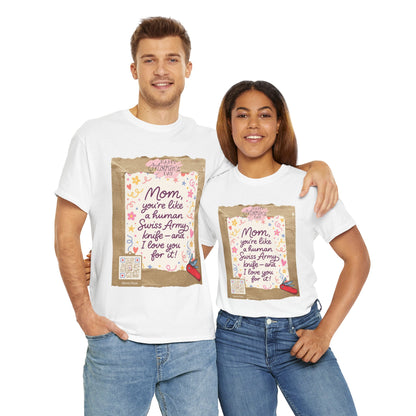 QR Code Tee – Celebrate Her in Style