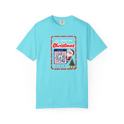 Unisex Christmas Spirit Garment-Dyed Shirt