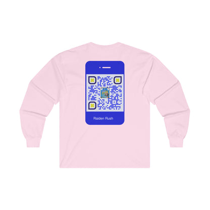 QR Custom "Raiden Rush" Unisex Ultra Cotton Long Sleeve Tee