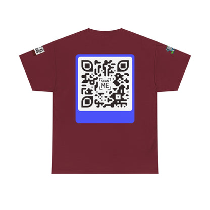Scannable 'Smile' QR Code Tee
