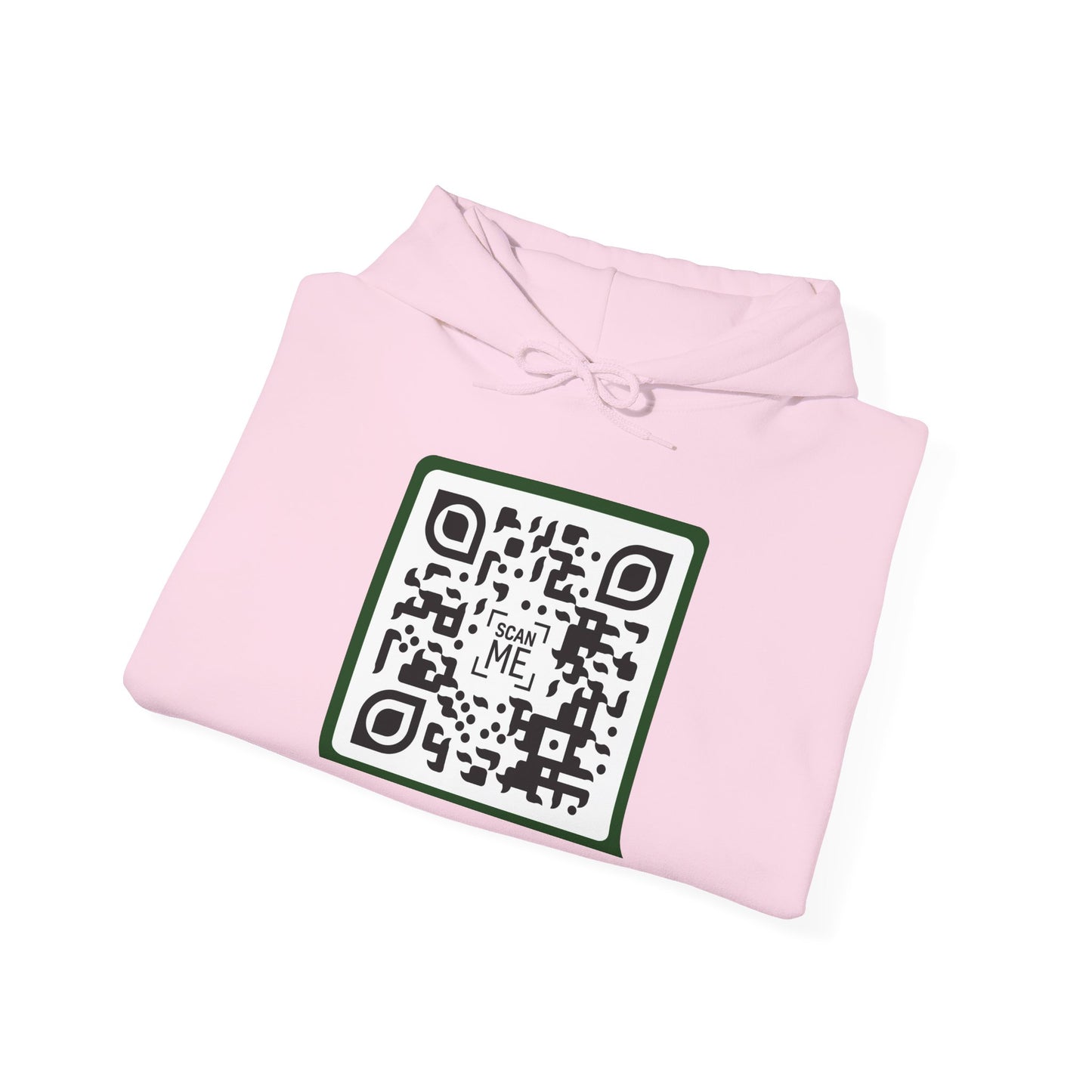 Scannable 'Someone Loves You' QR hoodie