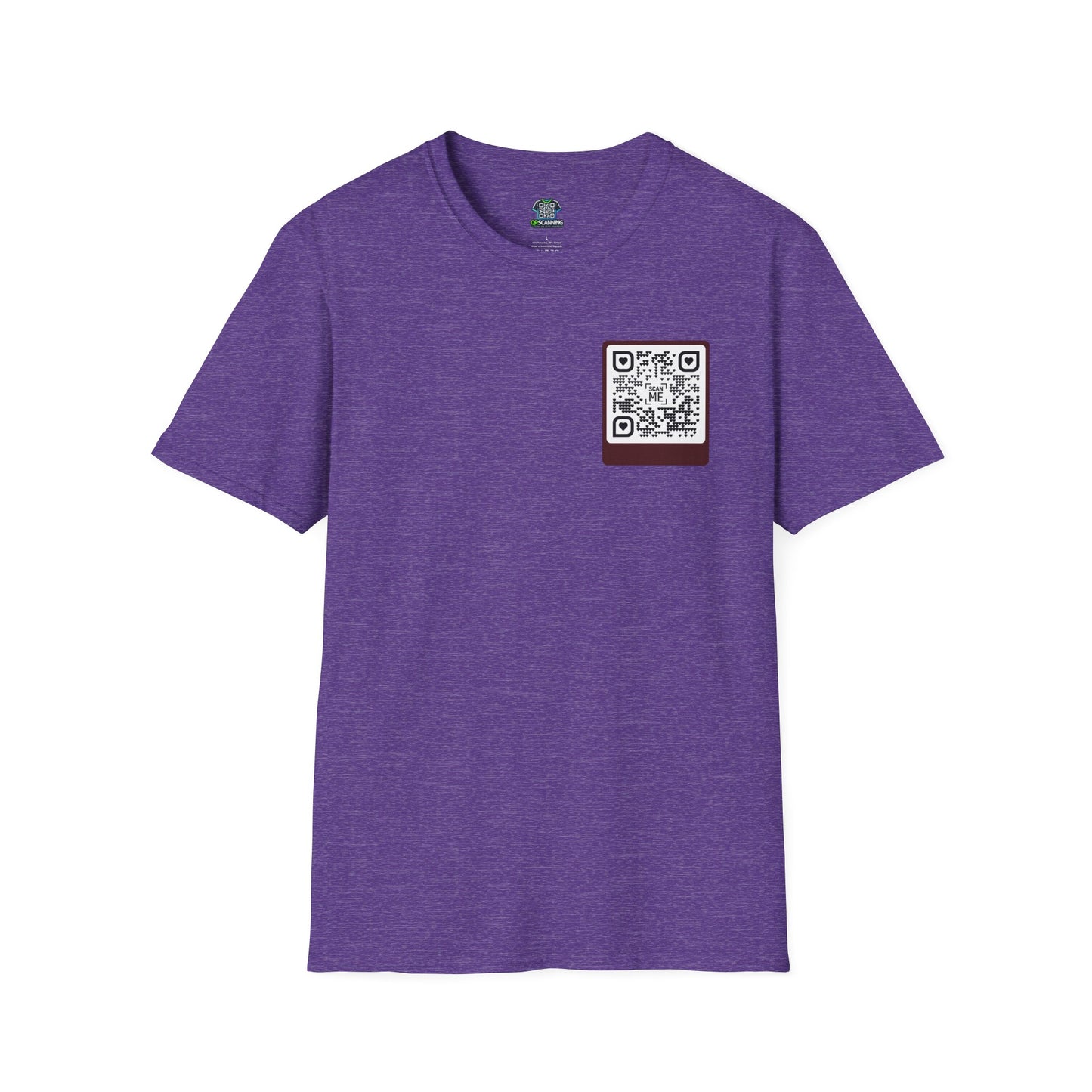 Scannable ‘Spread Love’ QR Code T-shirt