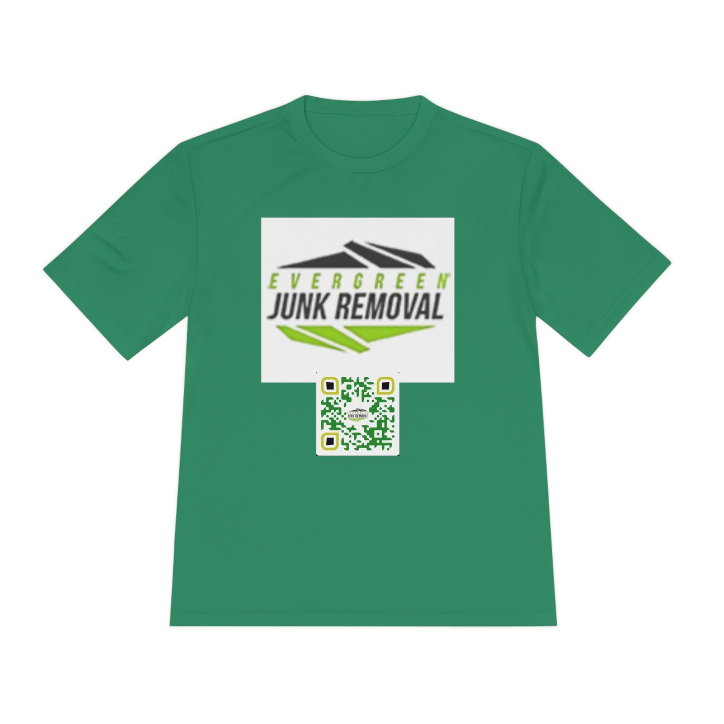 QR Custom "Evergreen" Unisex Moisture Wicking Tee