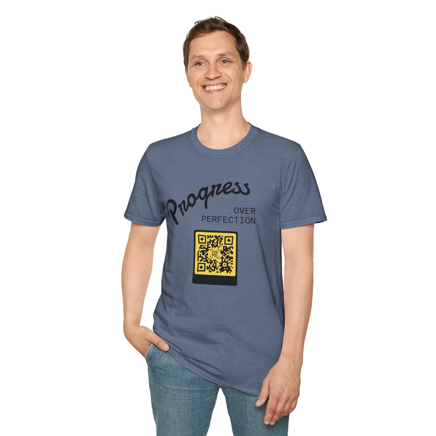 Never Quit Unisex QR Tee