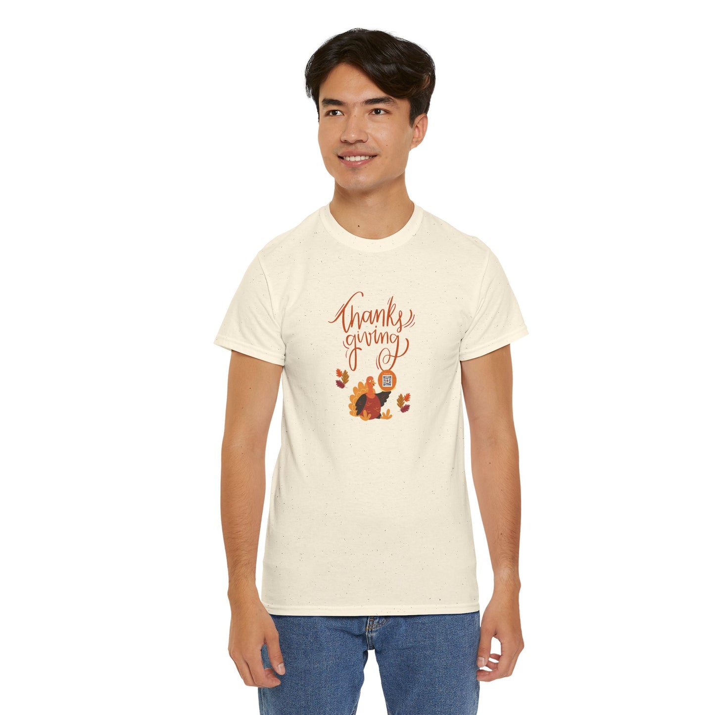 Autumn Gratitude QR Tee