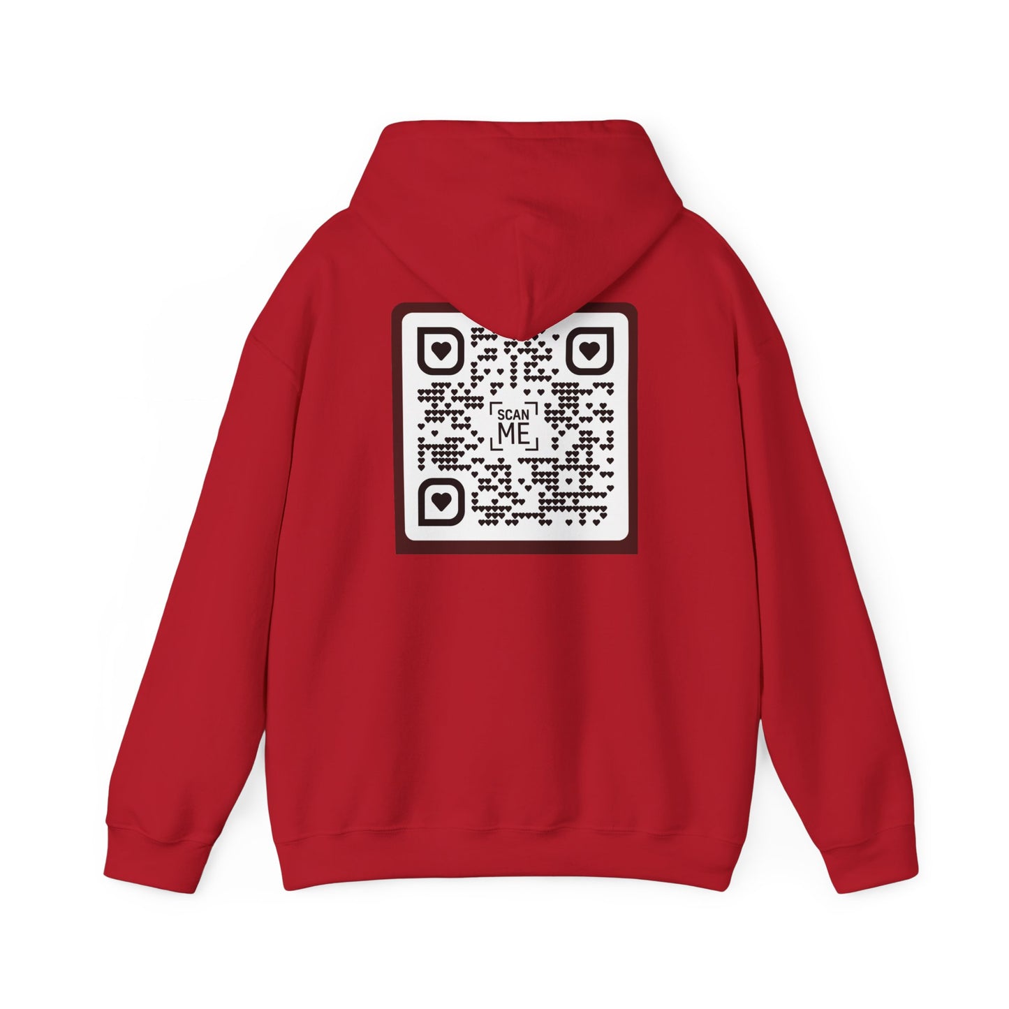 Scannable ‘Spread Love’ QR Hoodie