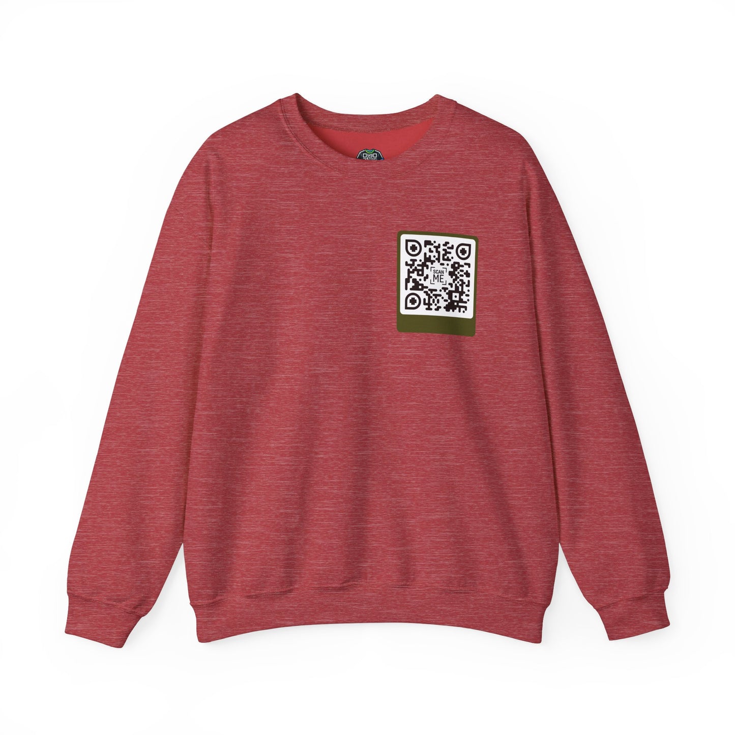 Scannable ‘Spread Love’ QR Sweatshirt